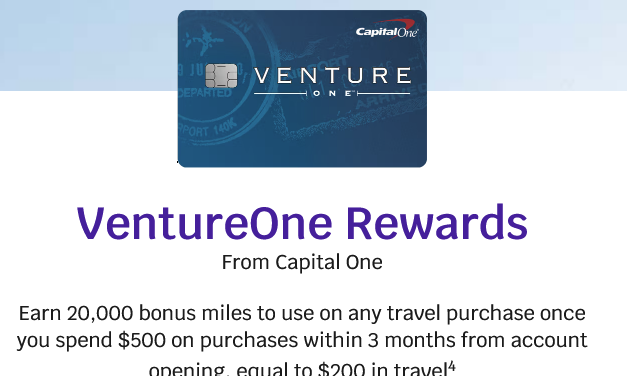 VentureOne Sign-Up Bonus