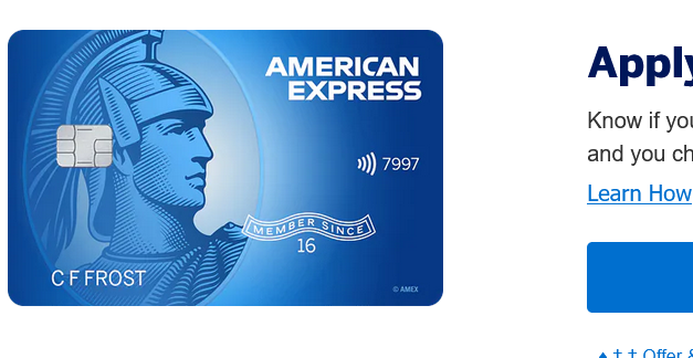 American Express Blue Cash Everyday Promo