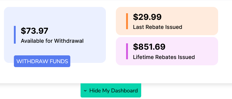 Rebaid lifetime earnings