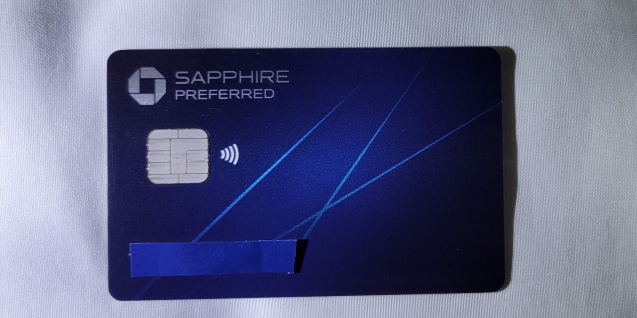 Chase Sapphire Preferred Bonus – 60,000 Points